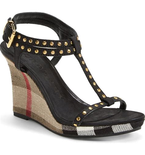 burberry lace up sandals|Burberry wedges summer sandals.